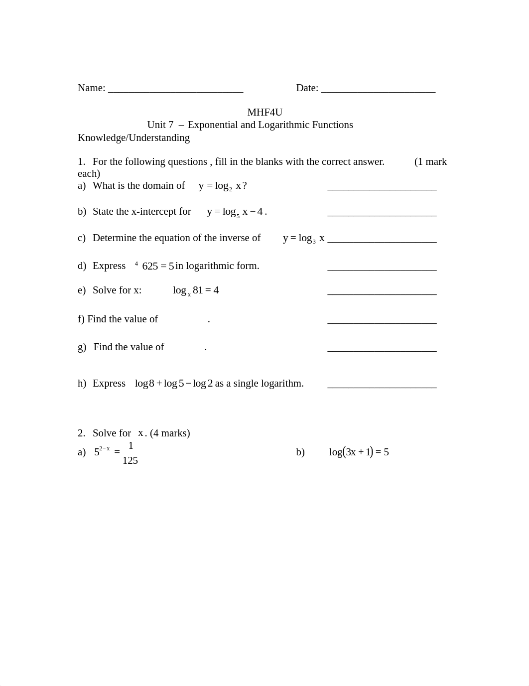 PRACTICE TEST MHF4U - Log test (June 2010).pdf_dv93ezi4xi3_page1