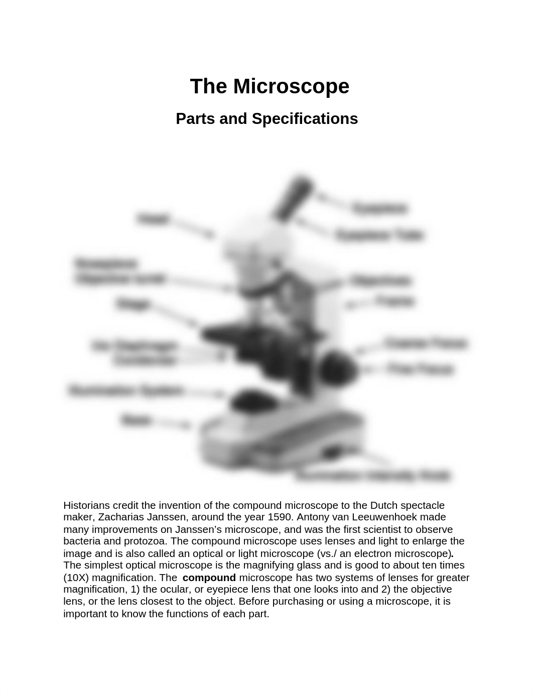 Lab 1 - Proper Use and Handling of Microscope.docx_dv9lzife4gs_page1