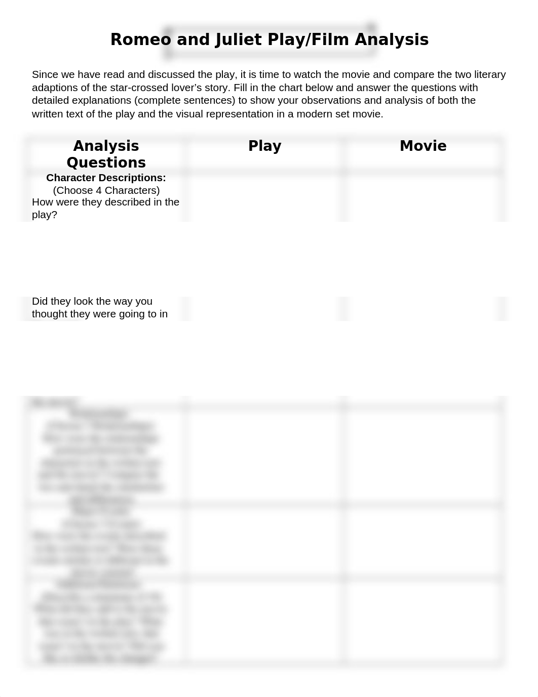Romeo and Juliet Play and Movie Comparison Chart.docx_dv9r4kzup1c_page1