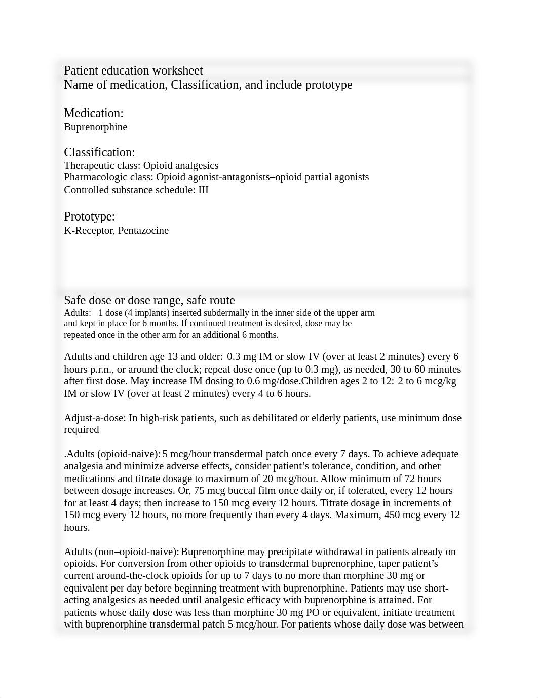 Pharm4fun-Stan Checketts-buprenorphine.docx_dv9uzo66qw4_page1