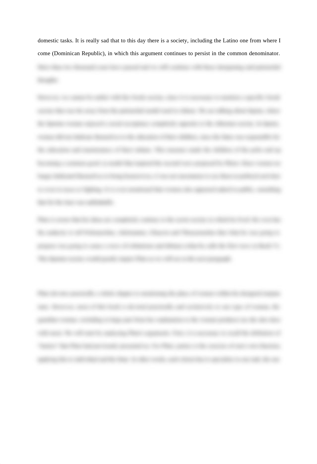 Essay Plato and Women The Republic Philosophy.docx_dv9yxllfqld_page2