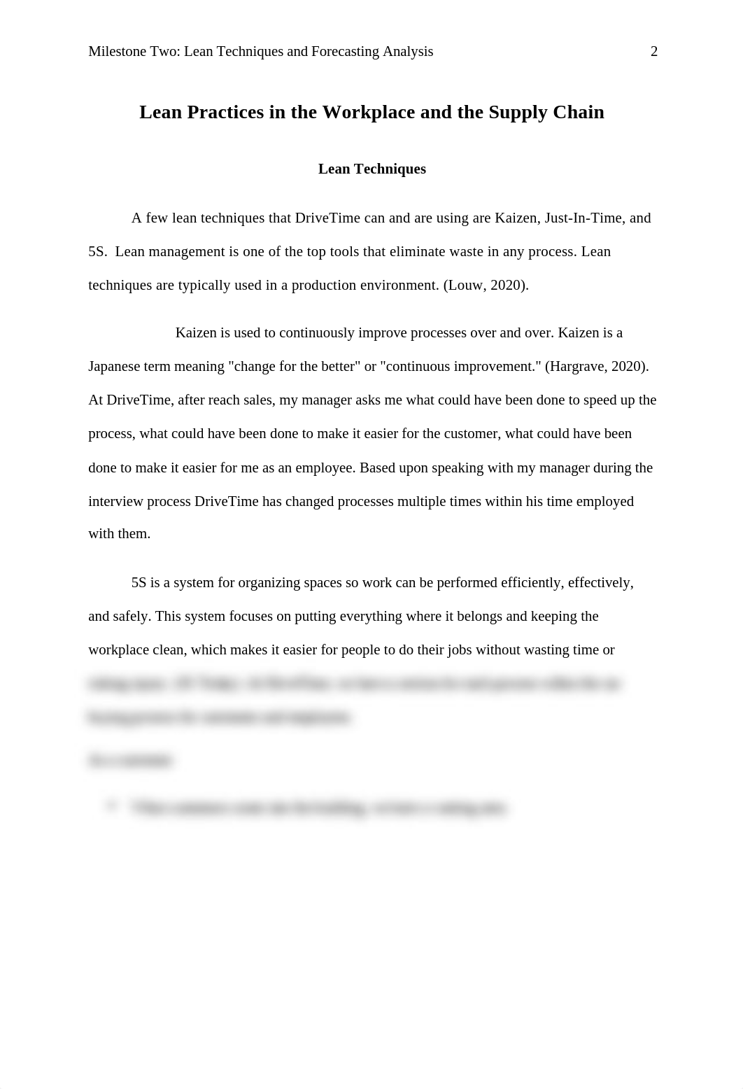 5-1 Final Project Milestone Two Lean Techniques and Forecasting Analysis.docx_dva4jt1eyxx_page2