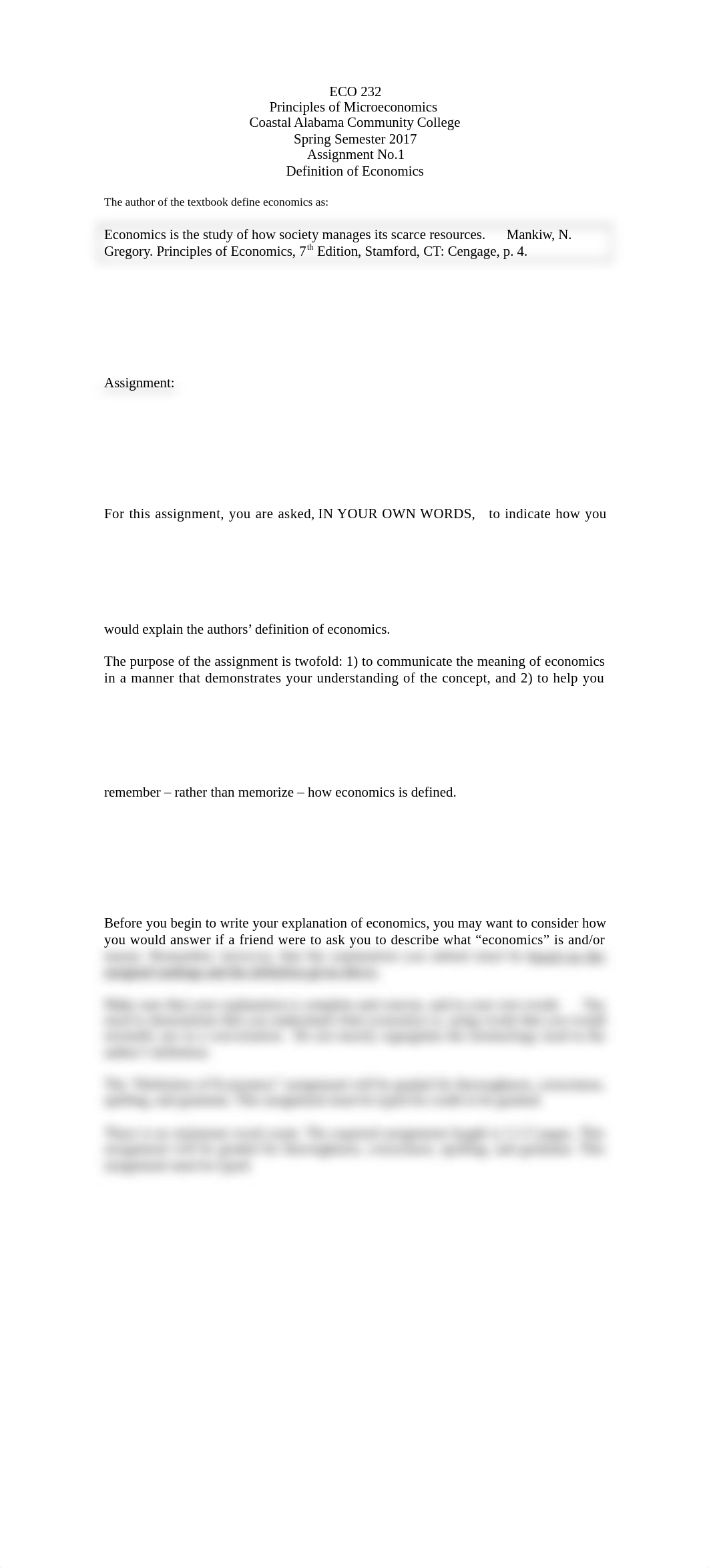 ECO 232 Assignment No. 1 Definition of Economics-1.doc_dvaajl9ceqt_page1