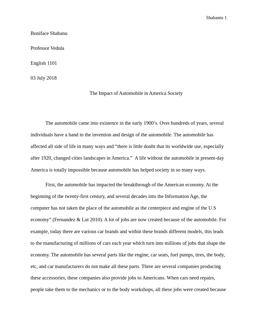 The Impact of Automobile in America society (Final).docx_dvagijkt14i_page1