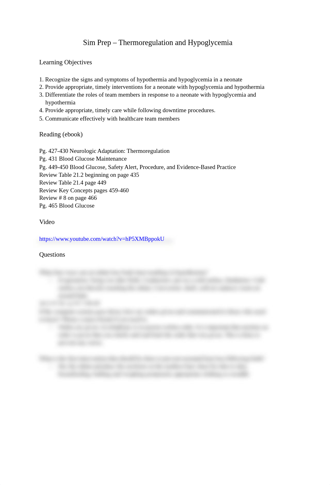 Sim Prep Hypothermia and Hypoglycemia Week 13 .docx_dvai5ax6wk1_page1