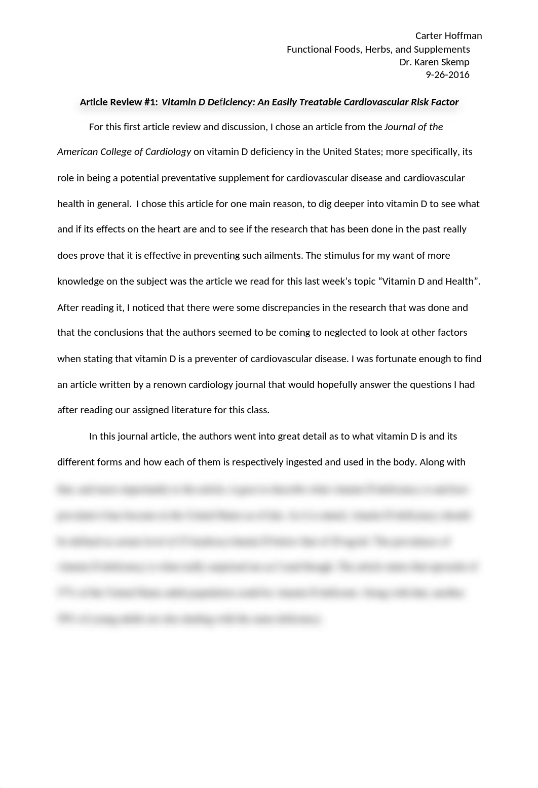 Article Review #1- Vitamin D Deficiency.docx_dvam3n0kend_page1