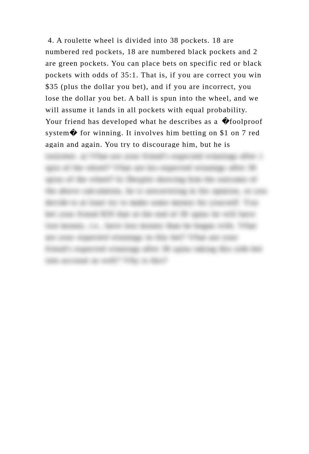 4. A roulette wheel is divided into 38 pockets. 18 are numbered red p.docx_dvao2l5jtkb_page2