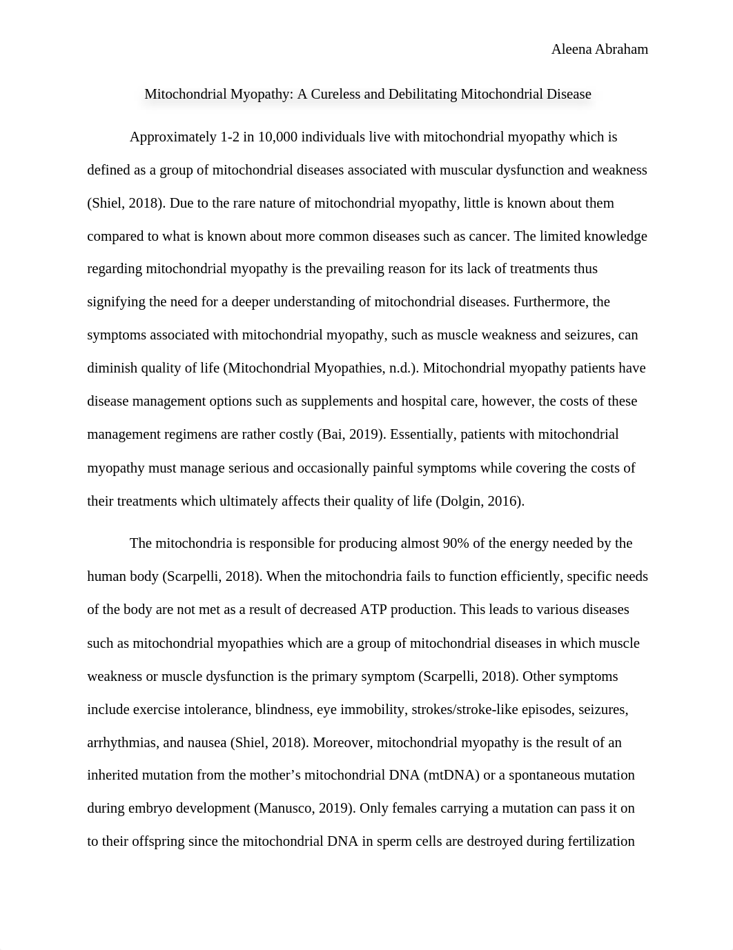 Mitochondrial Myopathy Research Paper.docx_dvaxjnpqfzg_page1