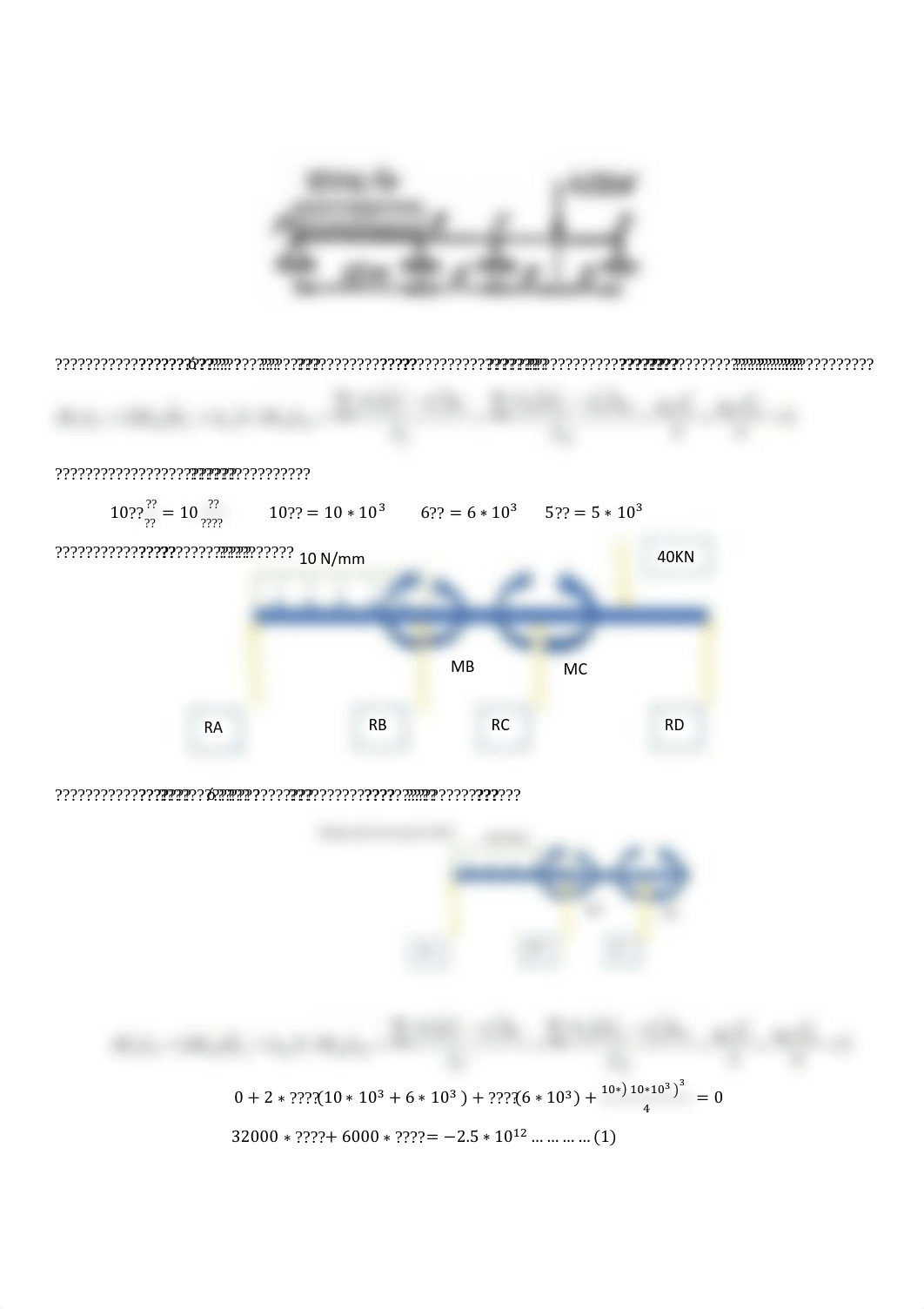 Aplicamos ecuación de los tres momentos de Clapeyron para determinar las reacciones en los apoyos.pd_dvb2tjoy4kv_page1