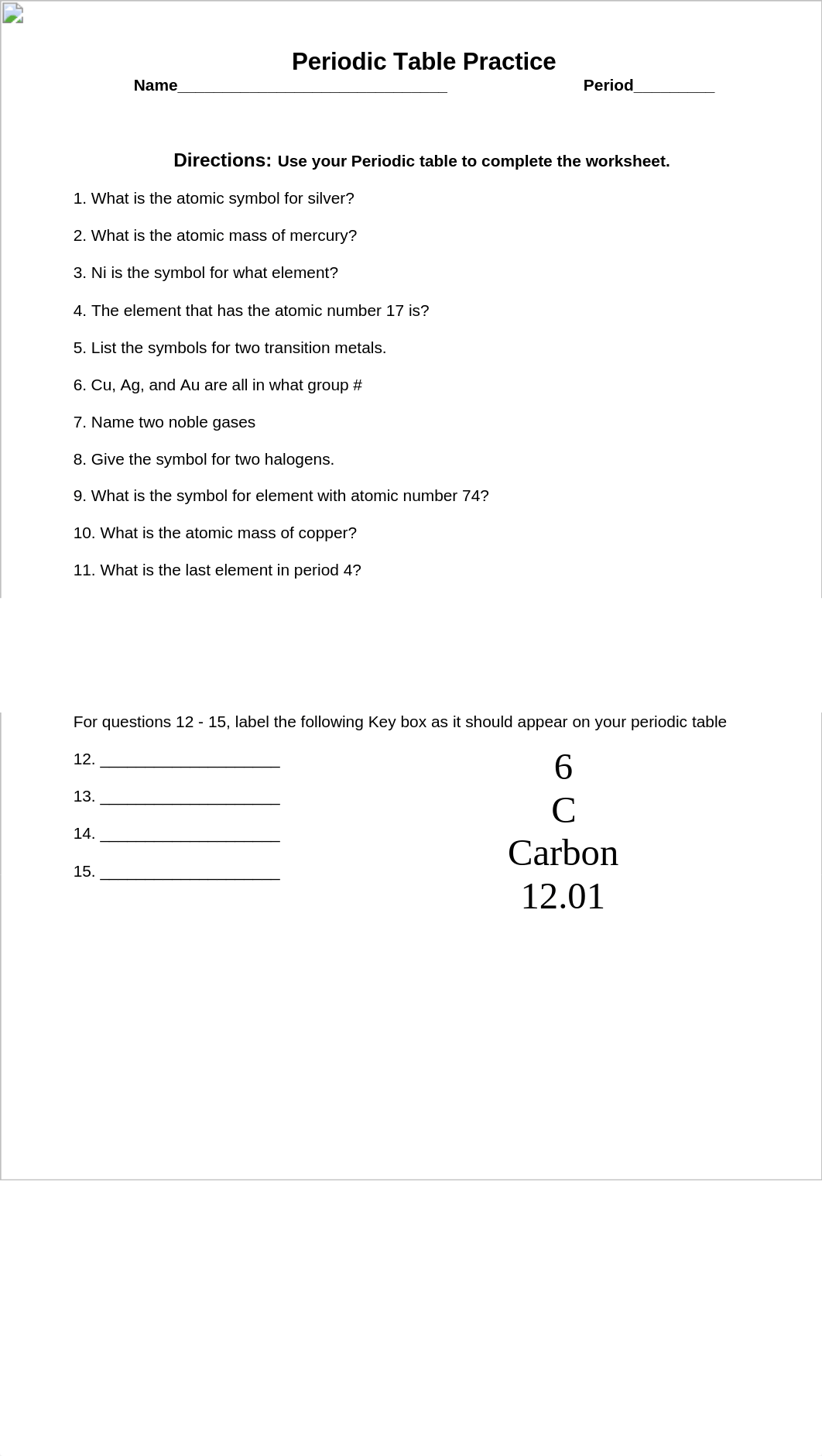 Periodic Table Unit Packet.doc_dvb614vx629_page2