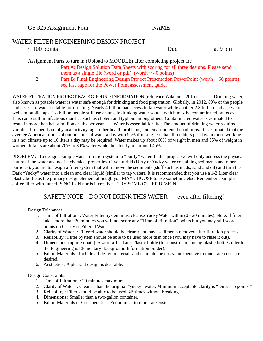 Assignment Four Water Filter Engineering Design Fall 2020 (1).doc_dvbxvplz5d6_page1