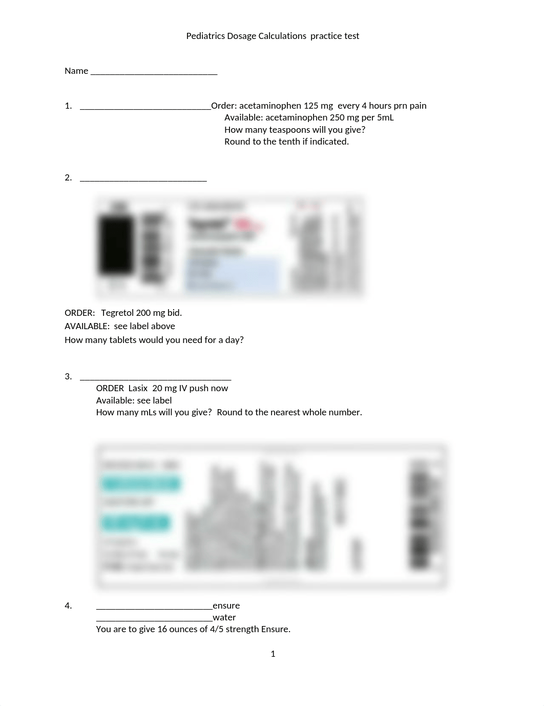 Peds Practice Dosage Calc Quiz.docx_dvc32gydz5r_page1