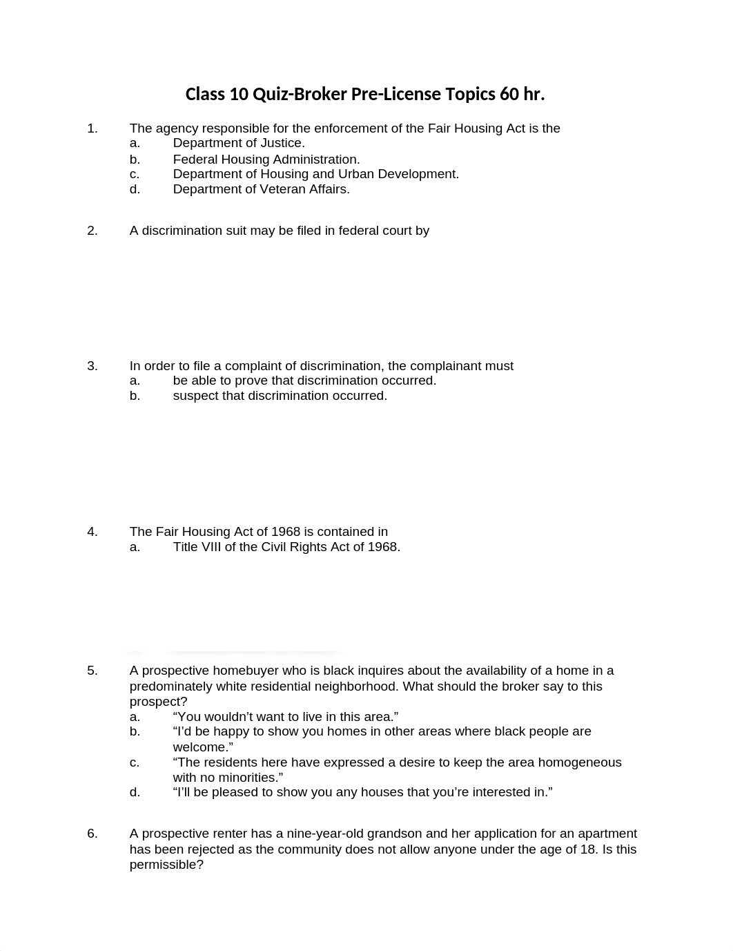 Class 10 Quiz-Broker Pre-License Topics 60 hr.docx_dvc60nquzb1_page1