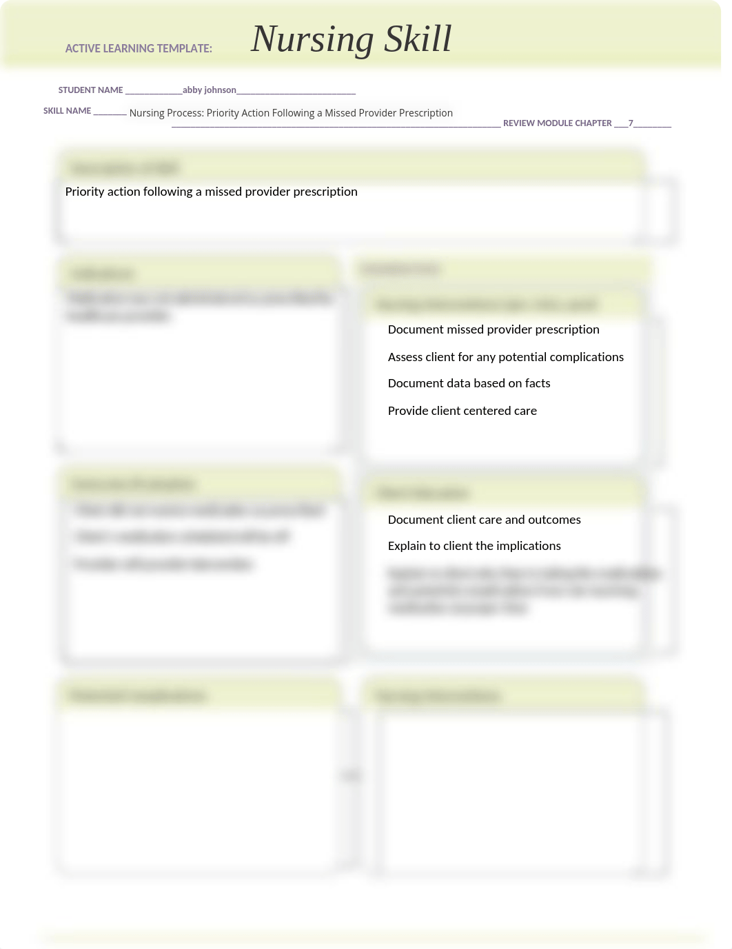 Nursing Process- Priority Action Following a Missed Provider Prescription.docx_dvc7melo7d7_page1