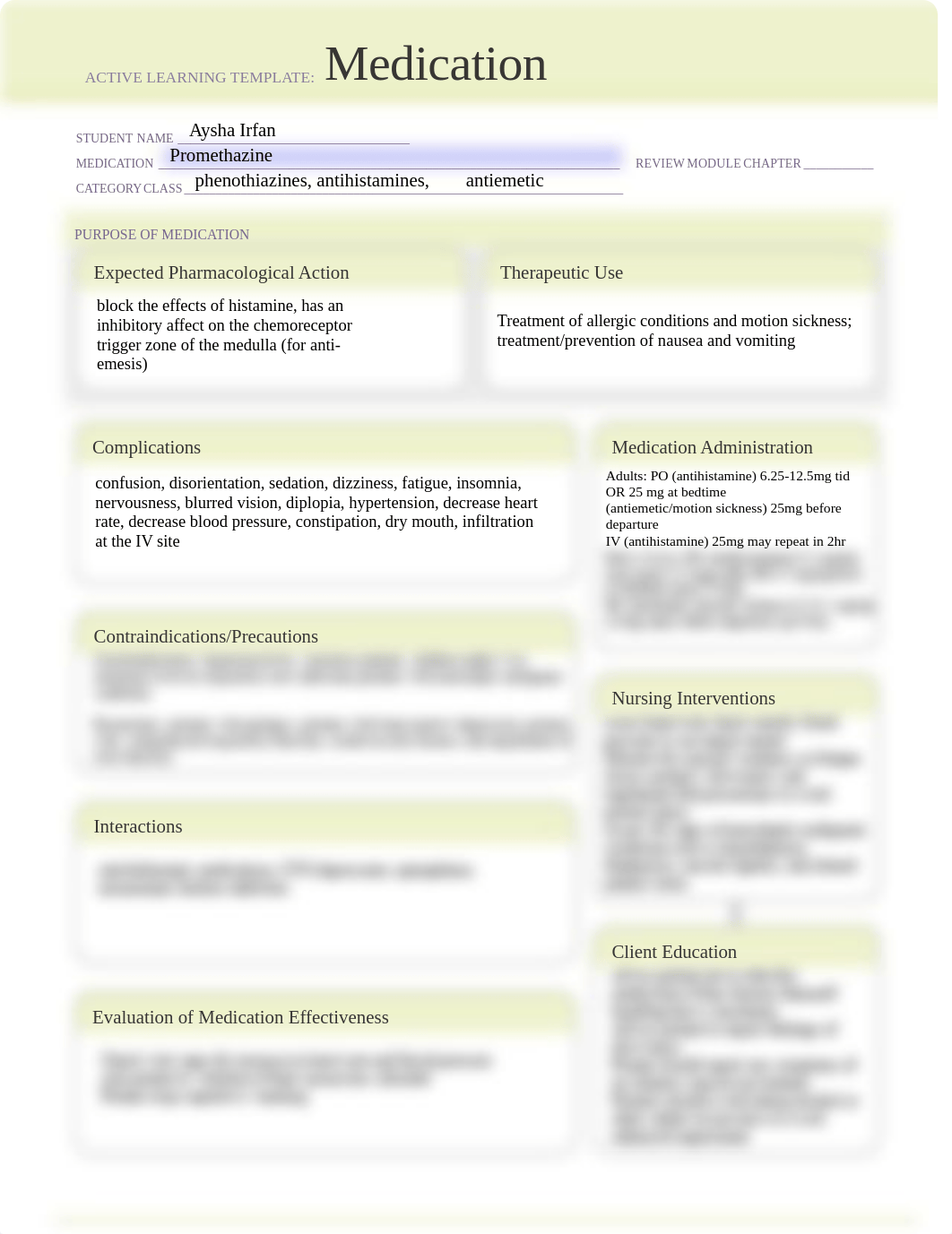 ATI Promethazine Medication.pdf_dvcbs5h4wq5_page1