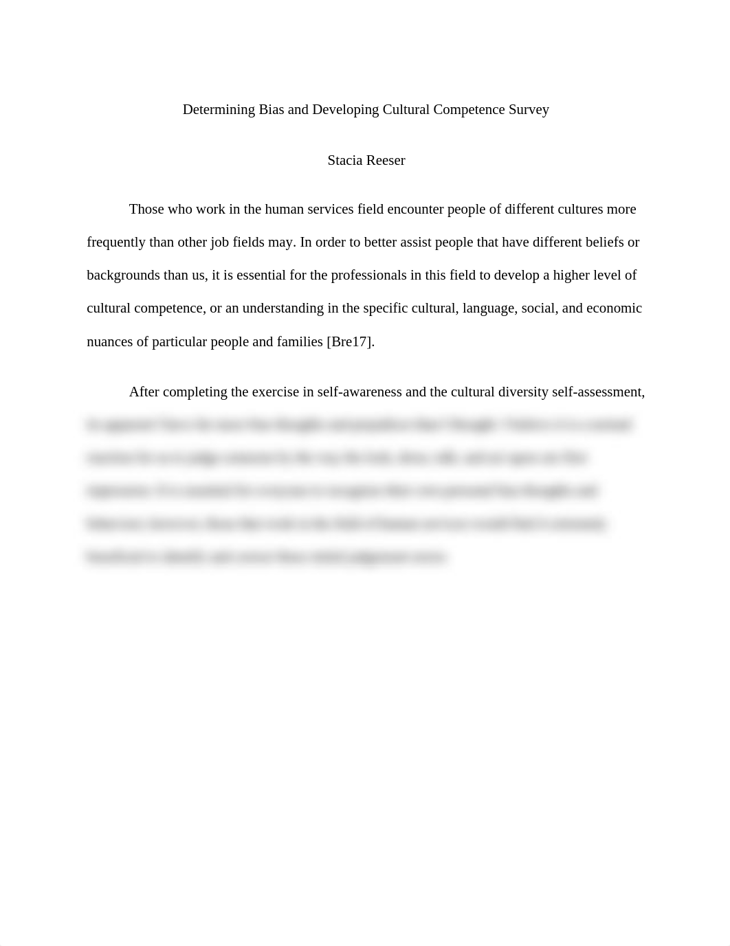 Determining Bias and Developing Cultural Competence Survey.docx_dvcmasm5djx_page1