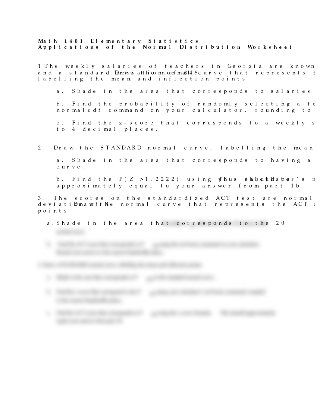 Normal Distribution Worksheet.docx_dvcp16kxktn_page1