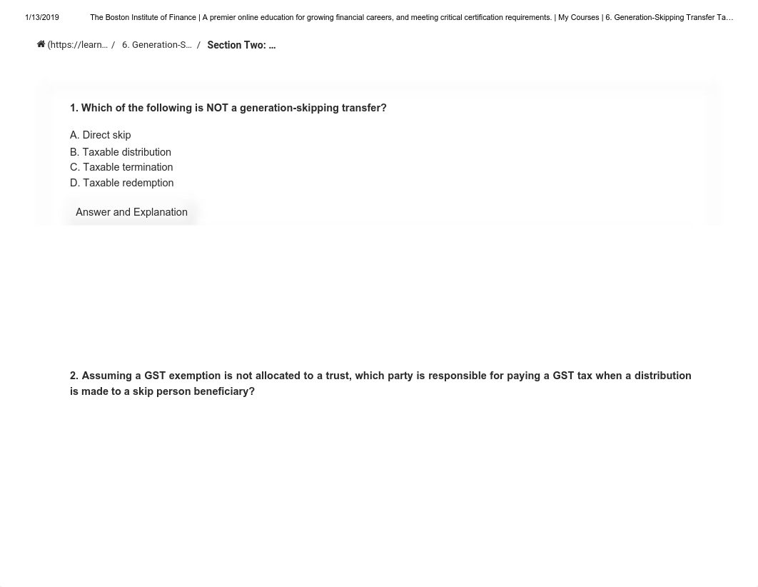 6. Generation-Skipping Transfer Tax _ Section Two_ Tax Implications_ Section Two Self Assessmen.pdf_dvcw9jx28w3_page1