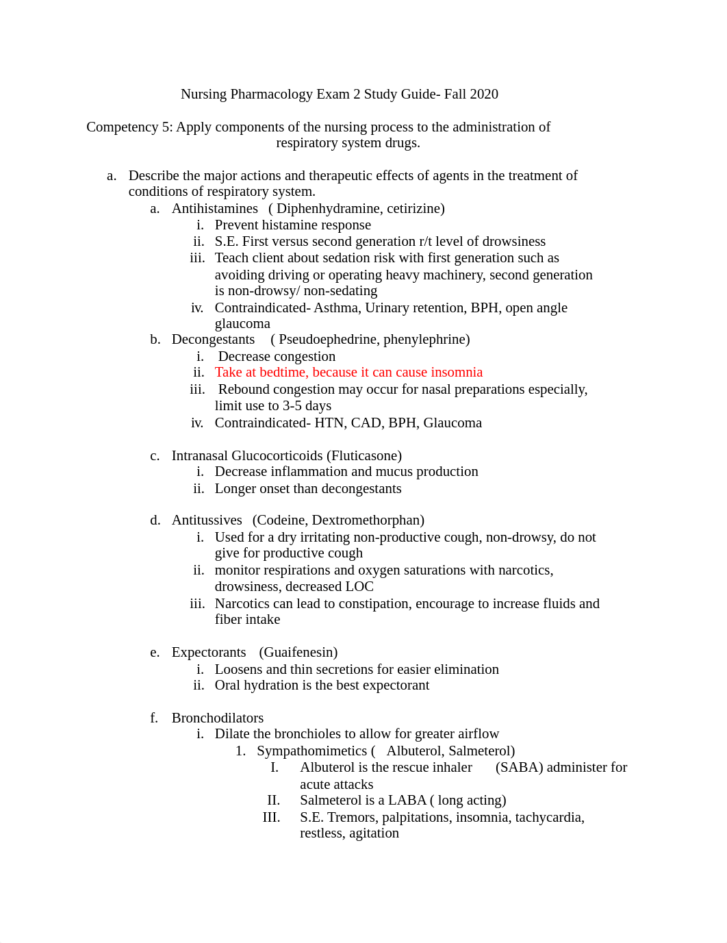 Nursing Pharmacology Exam 2 Study Guide.docx_dvdcadsvmh2_page1