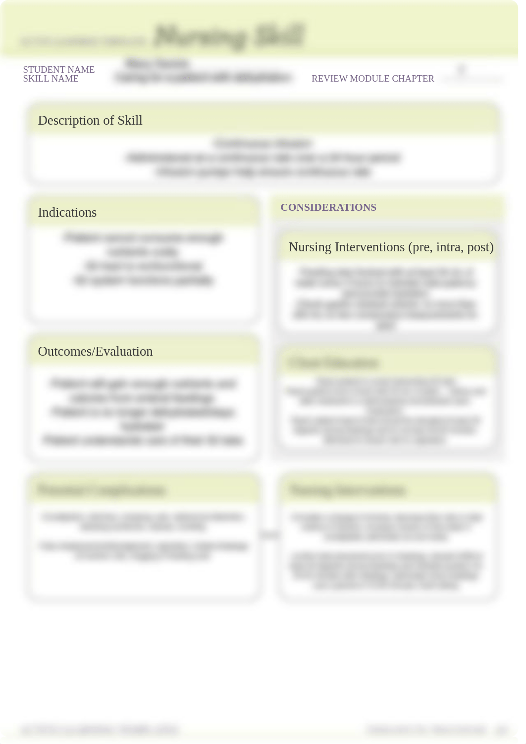 Nursing_Skill_form: caring for a patient with dehydration .pdf_dvdd63q35sf_page1