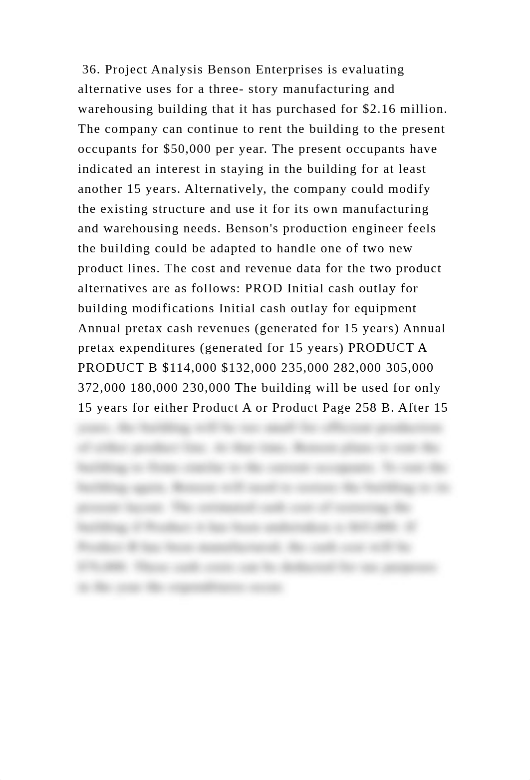 36. Project Analysis Benson Enterprises is evaluating alternative use.docx_dvdyhaednas_page2