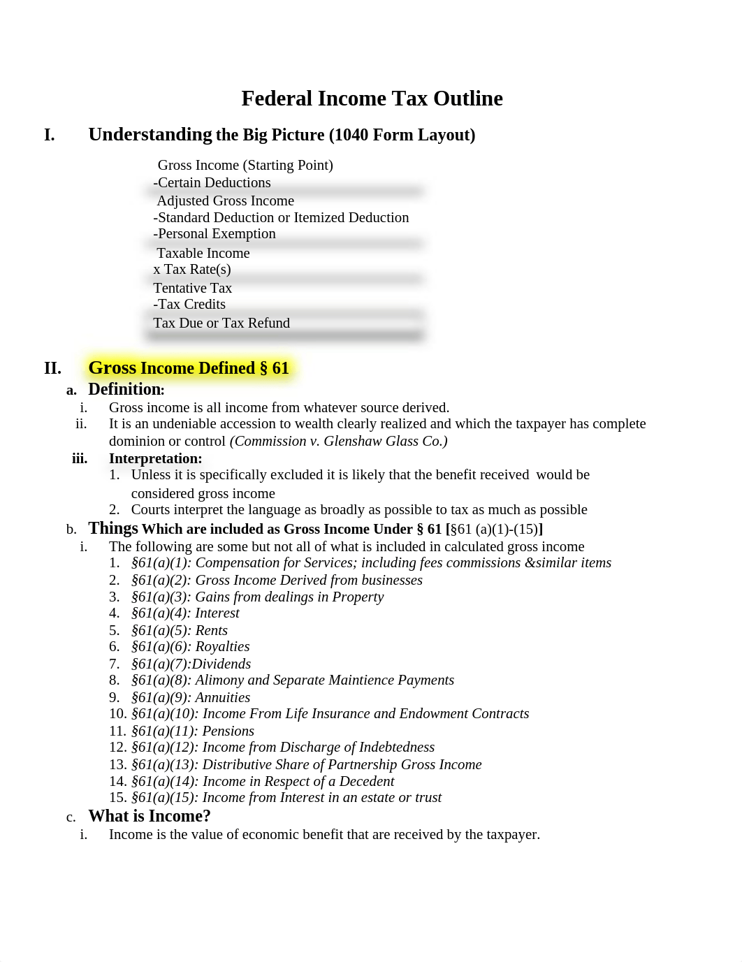 Federal Income Tax Outline_dve06ikoed8_page1