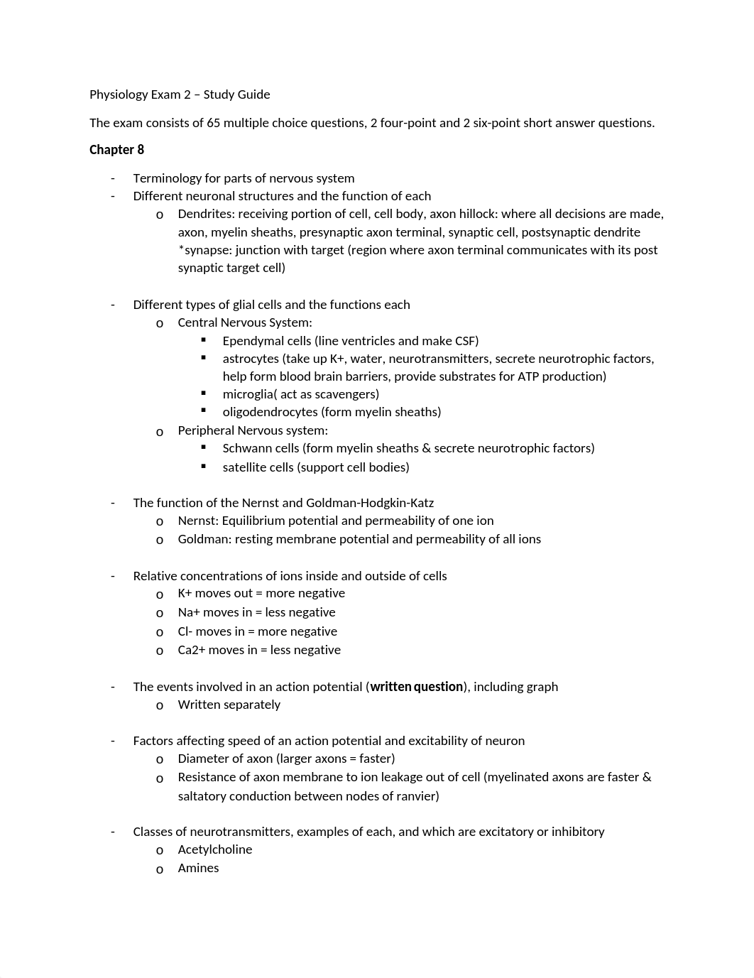 Physiology Exam 2 - Study Guide.docx_dve0j9bfrcm_page1