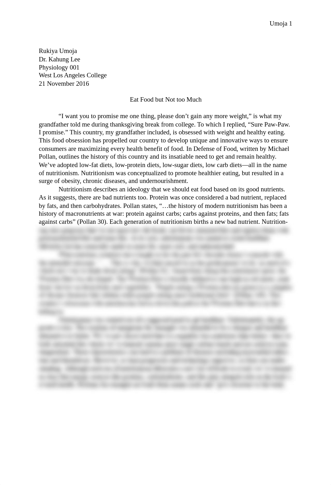 In Defense of food essay pdf_dve8j0su2wf_page1