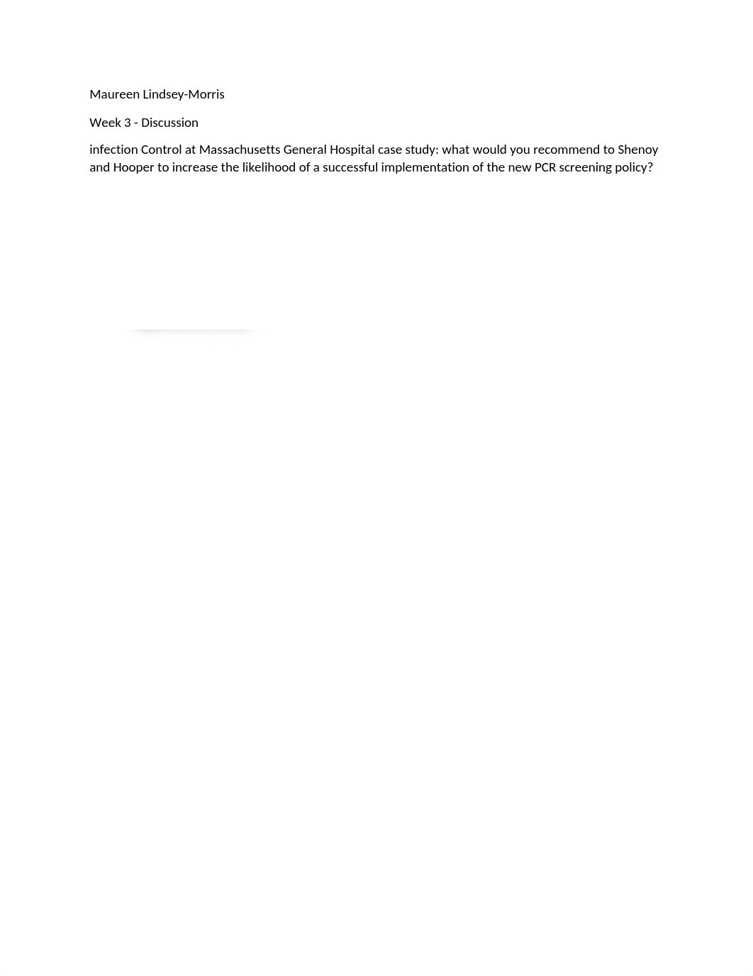 801 Discussion  Question What should Shenay and Hooper Due smooth implementation of policy.docx_dvecytfp25t_page1