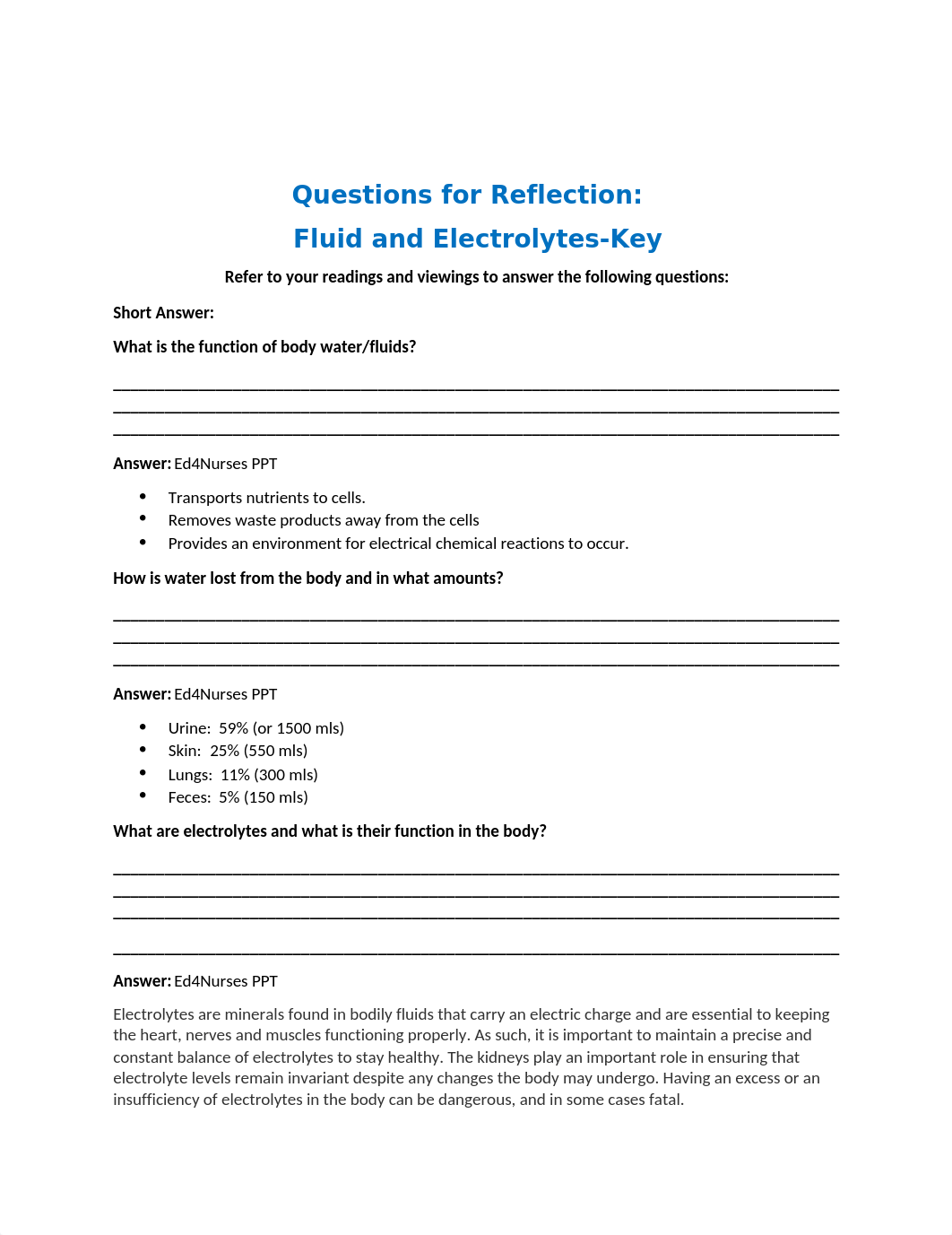 Fluid and Electrolytes Questions for Reflection-Instructor Key.docx_dveoywzi72z_page1