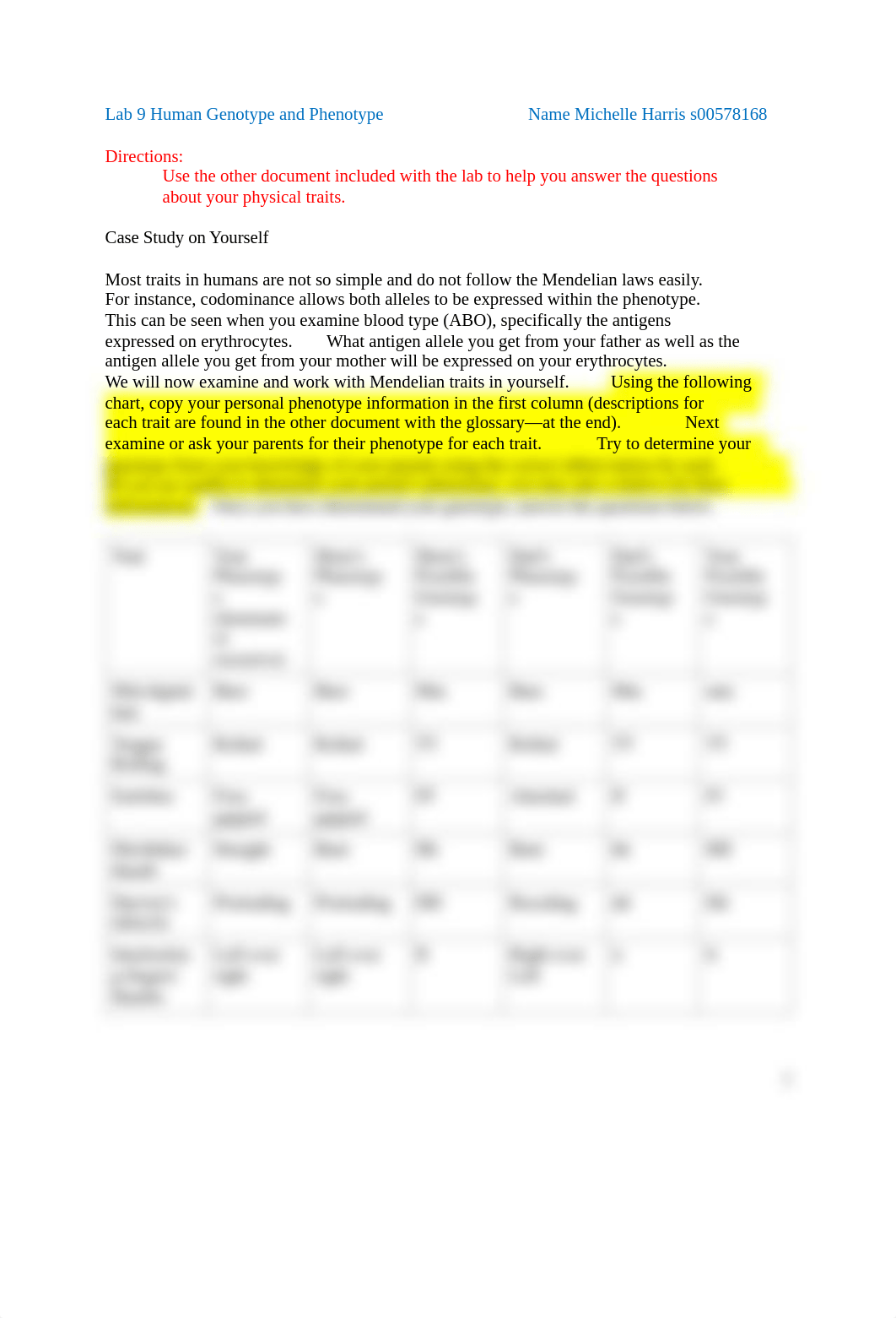 Lab 9 Human Genotype .pdf_dvf96v8tt31_page1