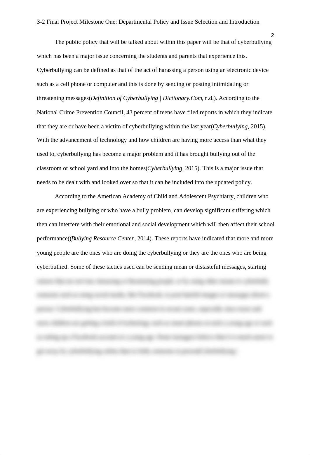 3-2 Final Project Milestone One_ Departmental Policy and Issue Selection and Introduction.docx_dvfk43om8t9_page2