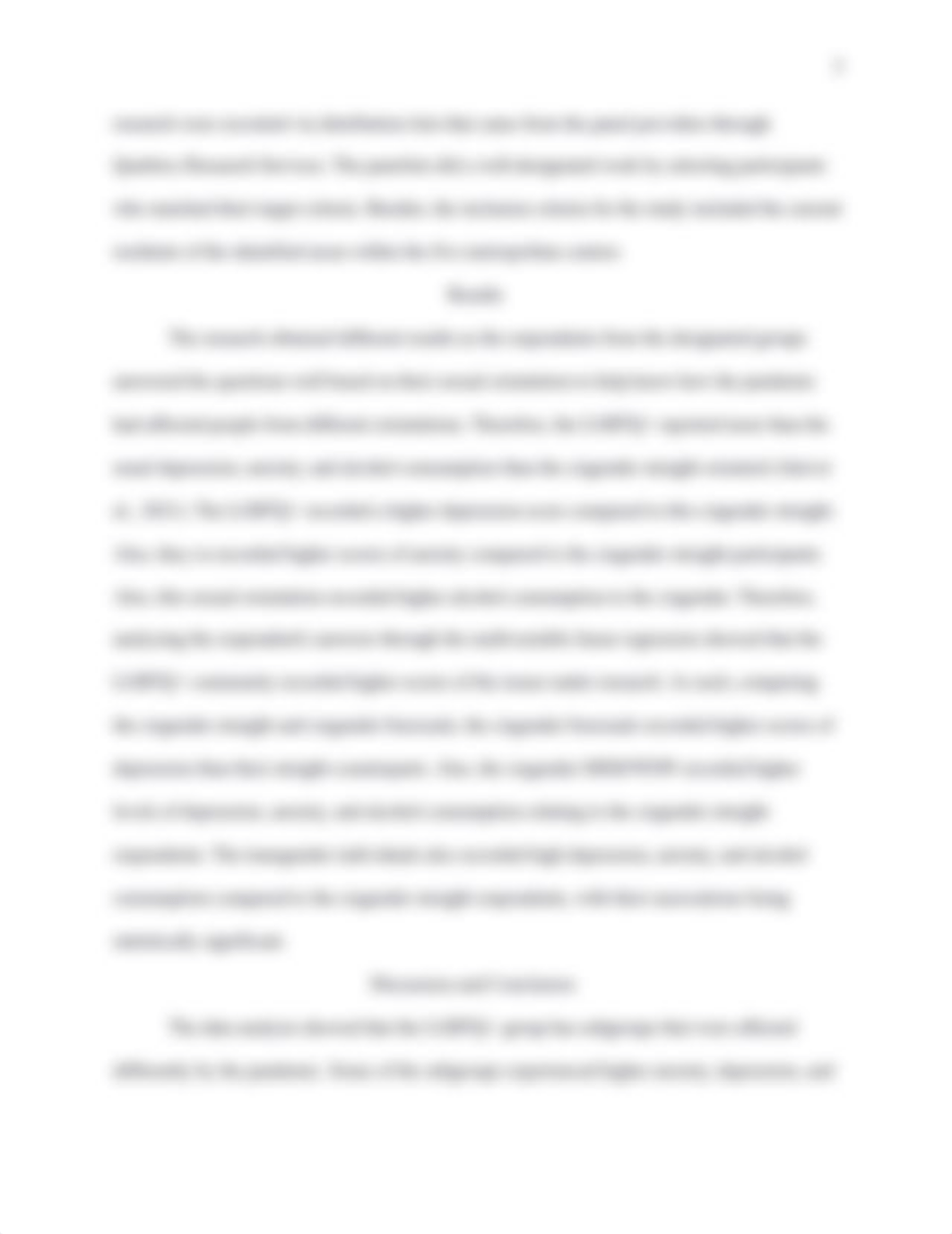 Article Review on Depression, Anxiety, and Alcohol Use among LGBTQ+ People during the COVID-19 Pande_dvfl0vhvuhu_page3