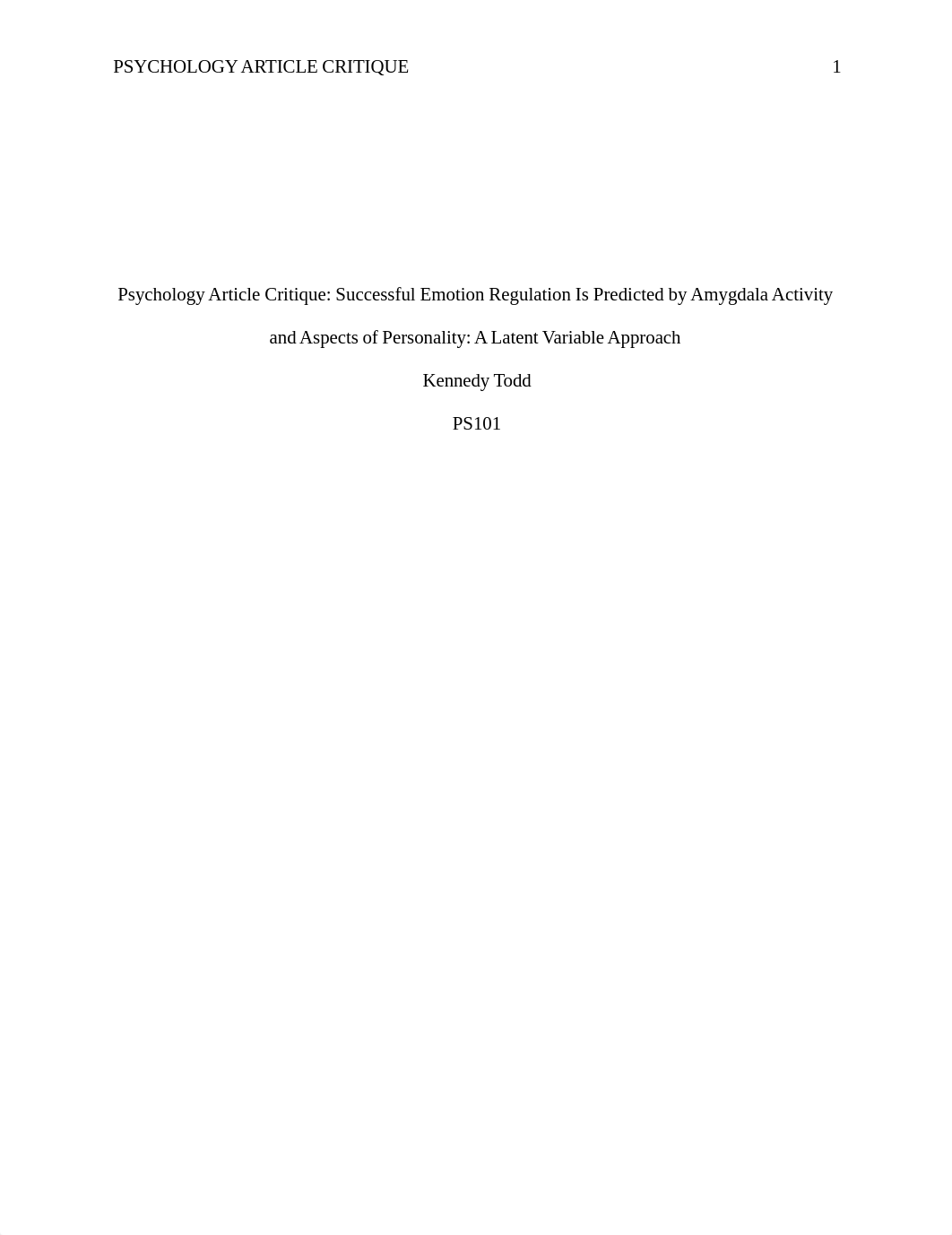 Psychology Article Critique K. Todd.docx_dvfna51l4xg_page1