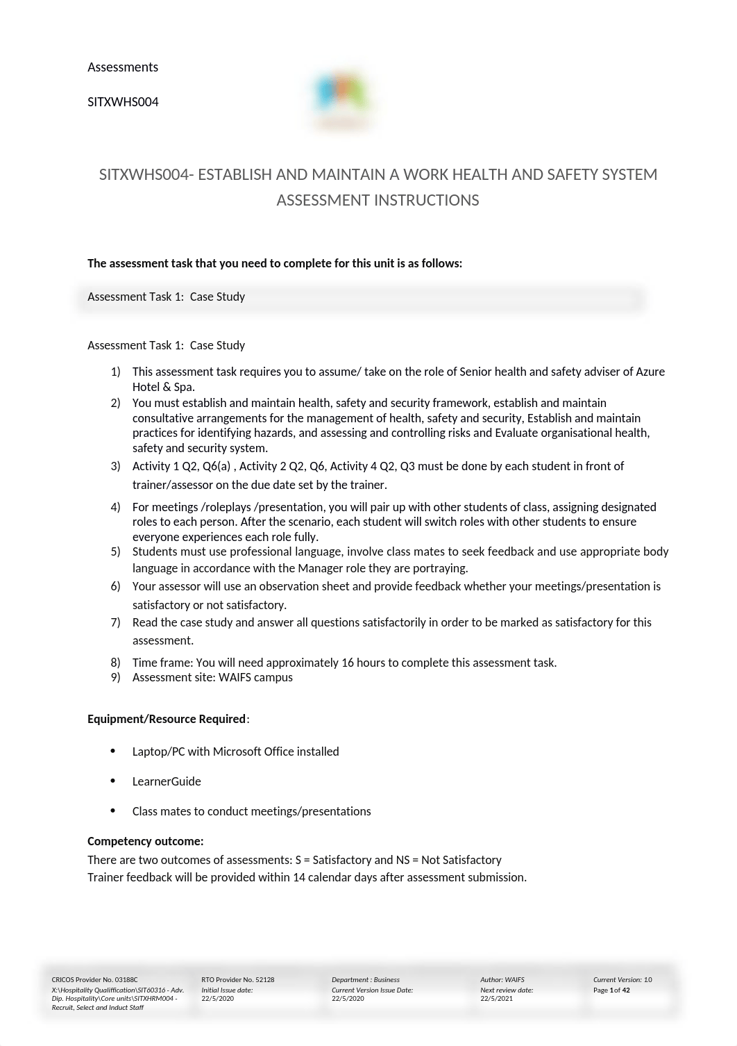 SITXWHS004 Assessment continue.docx_dvfvkorjcpz_page1