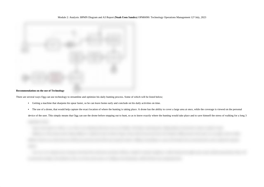 OPM6090 Module 2- Analysis BPMN Diagram and A3 Report.docx_dvfxbk3mx9m_page1