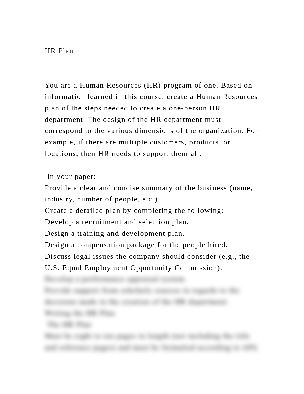 HR PlanYou are a Human Resources (HR) program of one. Based on.docx_dvgzfatkd5l_page2