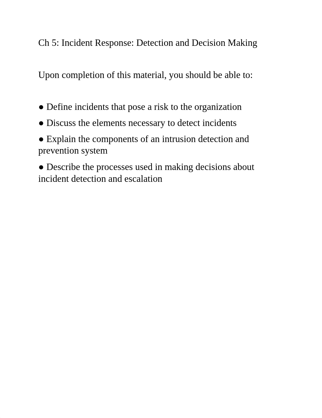 Principles of Incident Response and Disaster Recovery Chapter 5.docx_dvh9q8xf85x_page1