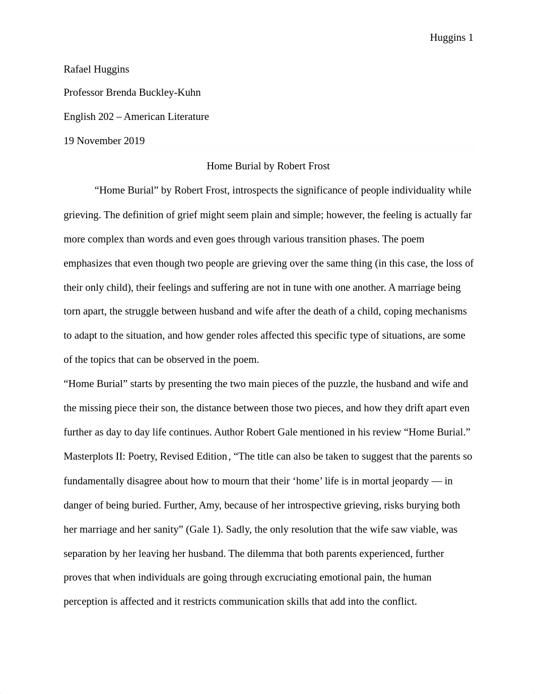 Eng 202 Final paper Home burial Robert Frost.docx_dvhcxx7bnxo_page1