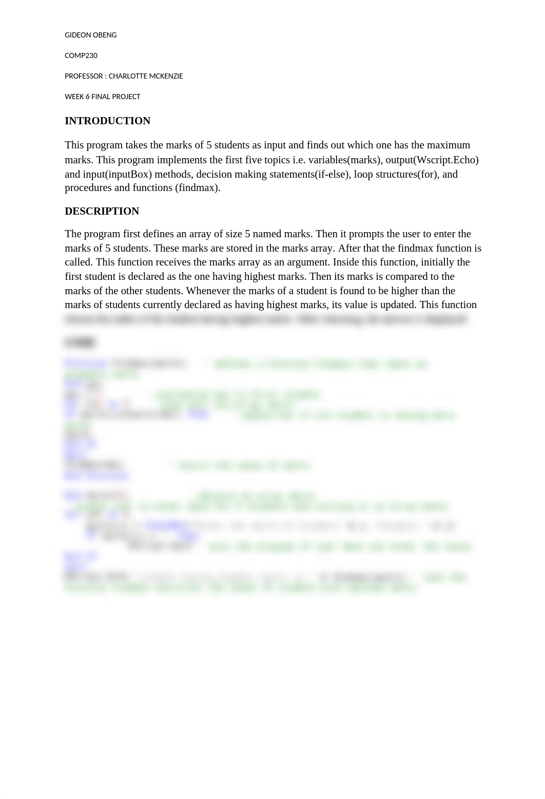 GIDEON OBENG COMP230 WEEK 6 PROJECT_dvhmo0wl9qz_page1