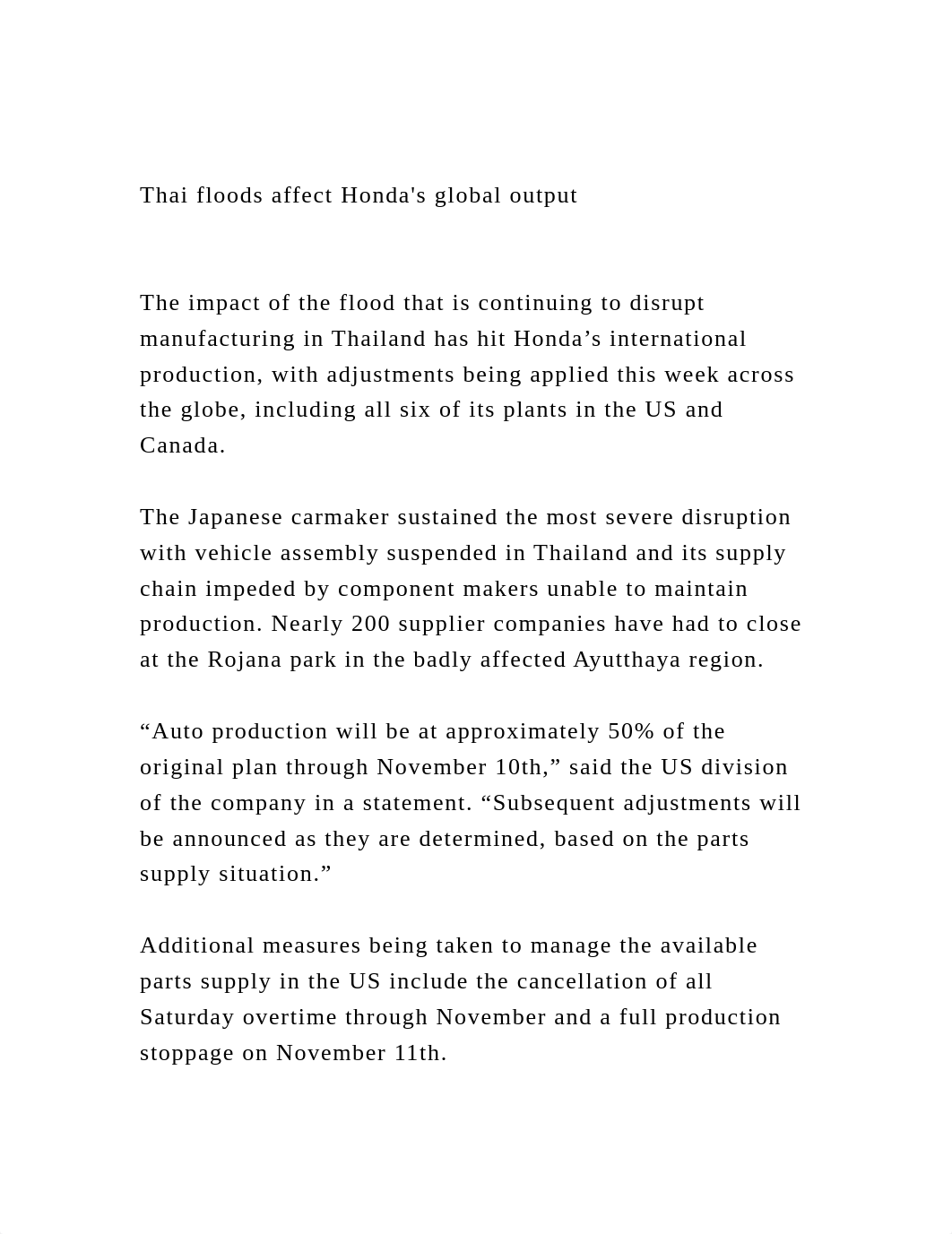 Thai floods affect Hondas global outputThe impact of the fl.docx_dvi29l5c4tn_page2