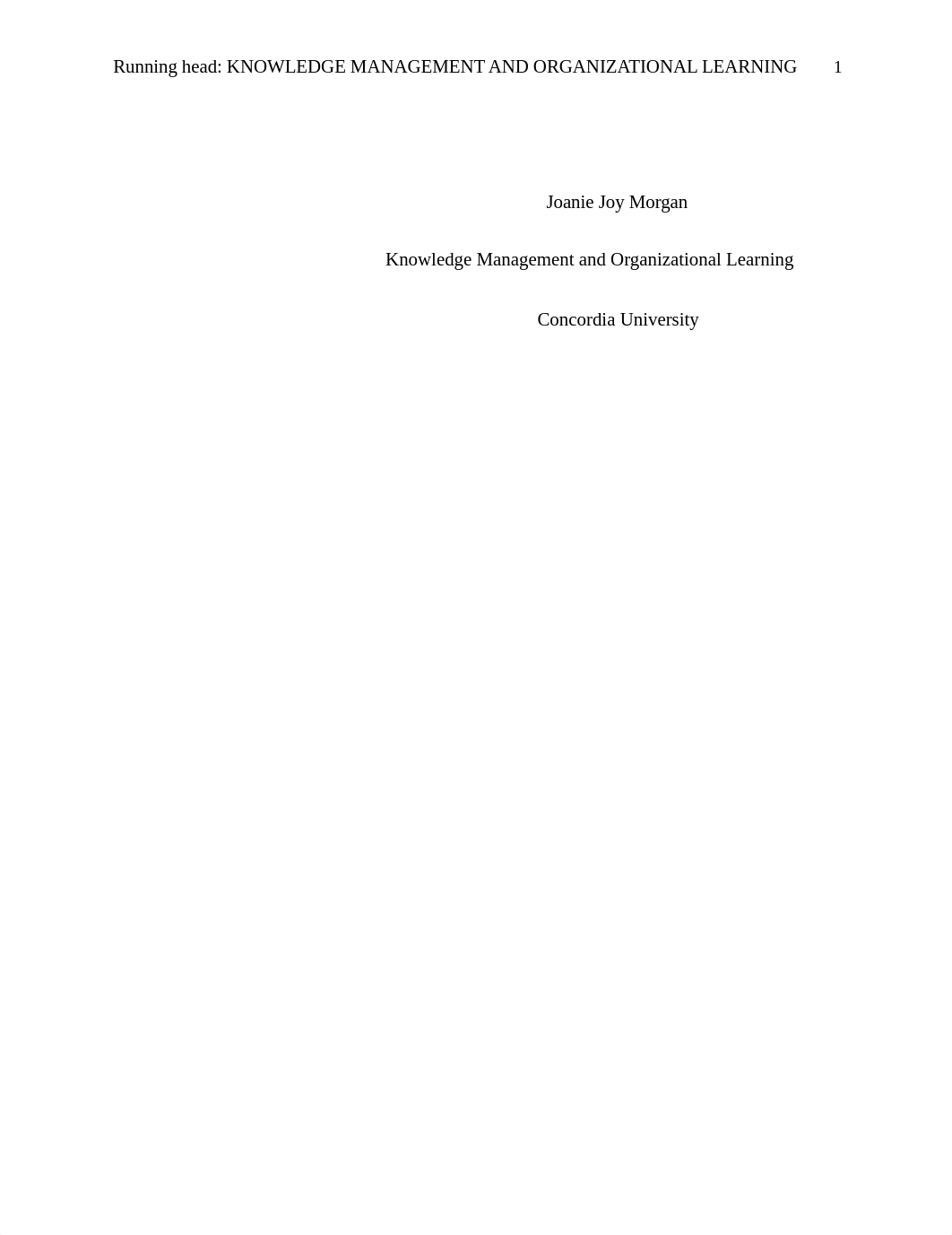 Joanie  Joy Morgan Week 2- Knowledge Management and Organizational to be sent.docx_dviejx8u4n1_page1