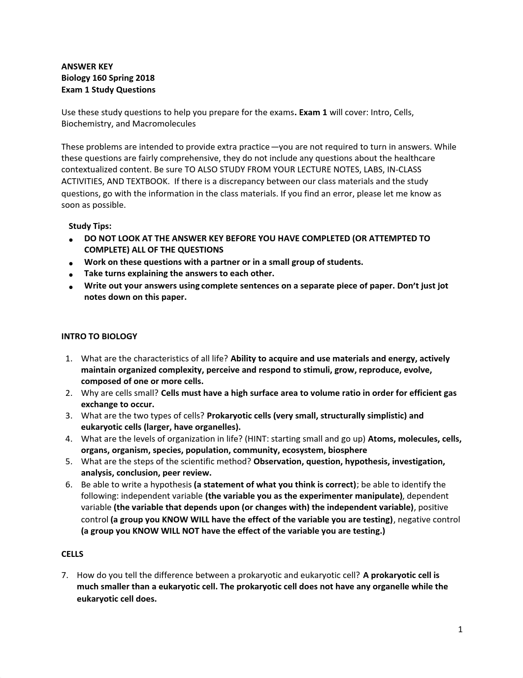 Exam 1 Study Questions Spring 2018 KEY.pdf_dvisyf97f2m_page1