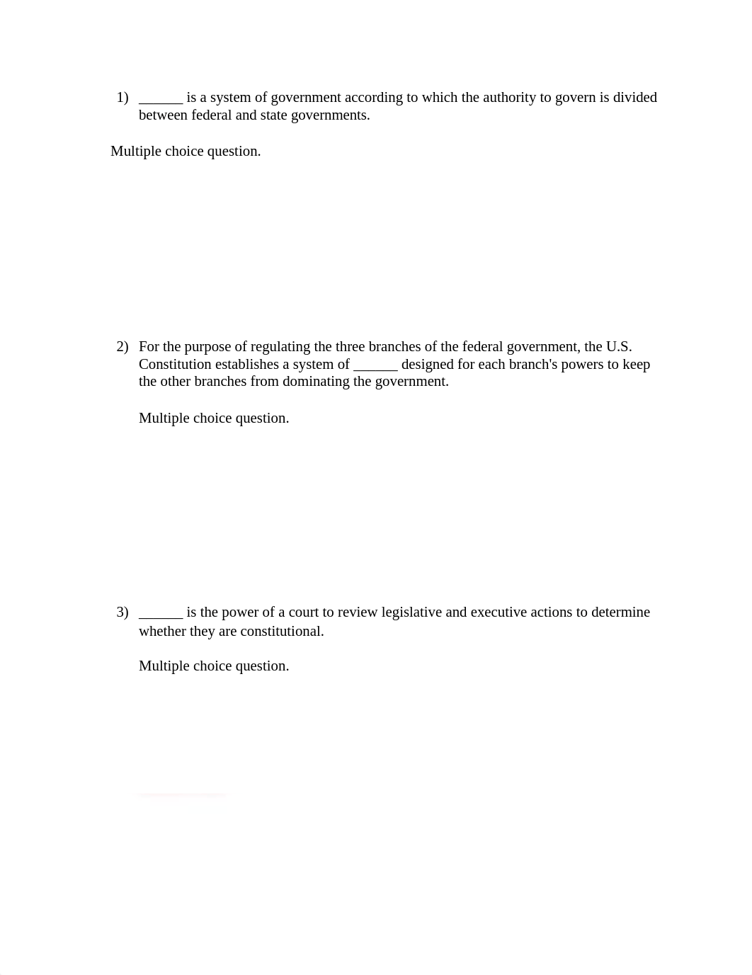 is a system of government according to which the authority to govern is divided between federal and_dvixs5wyhsq_page1