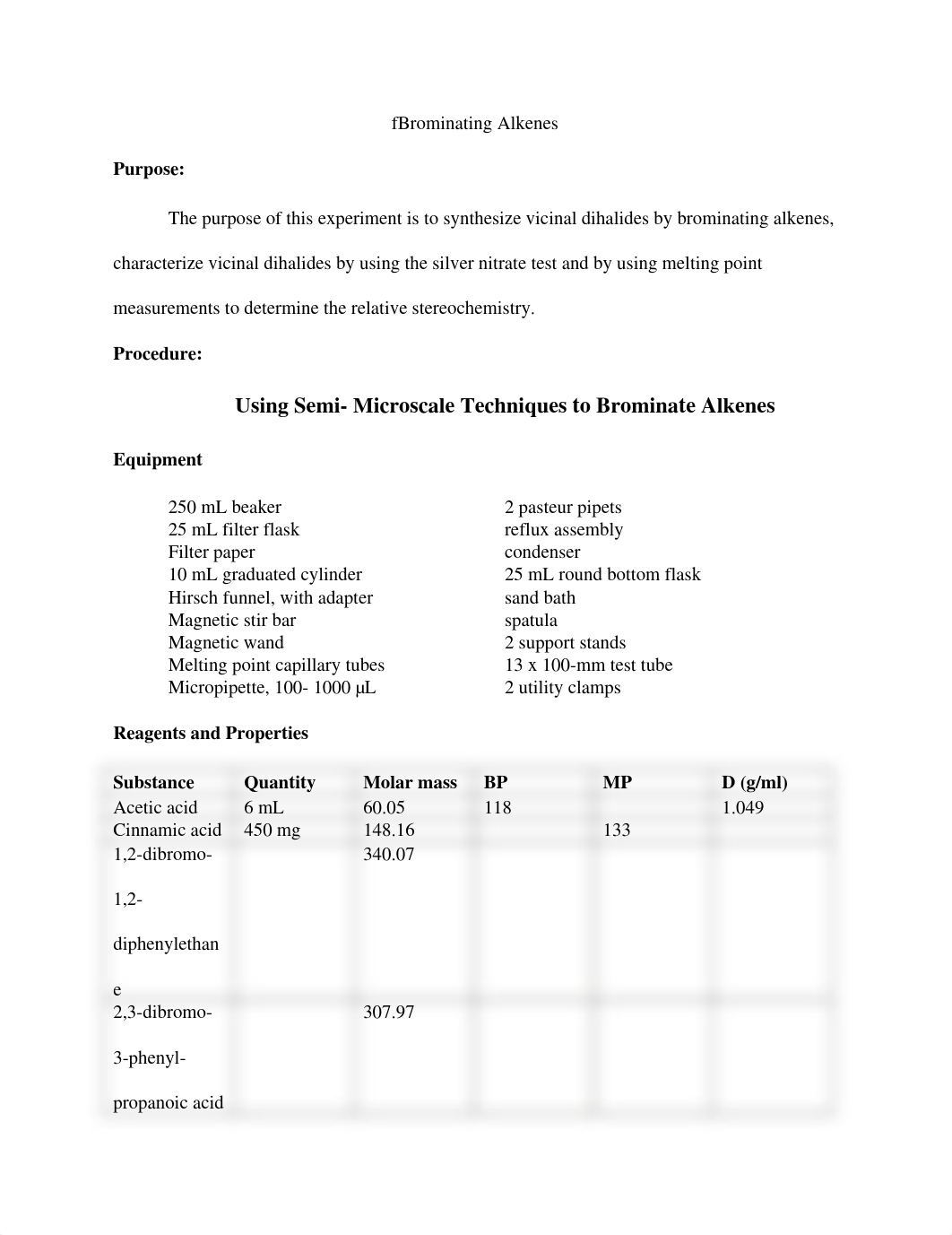 Brominating Alkenes- lab report.docx_dviyn086iqh_page1