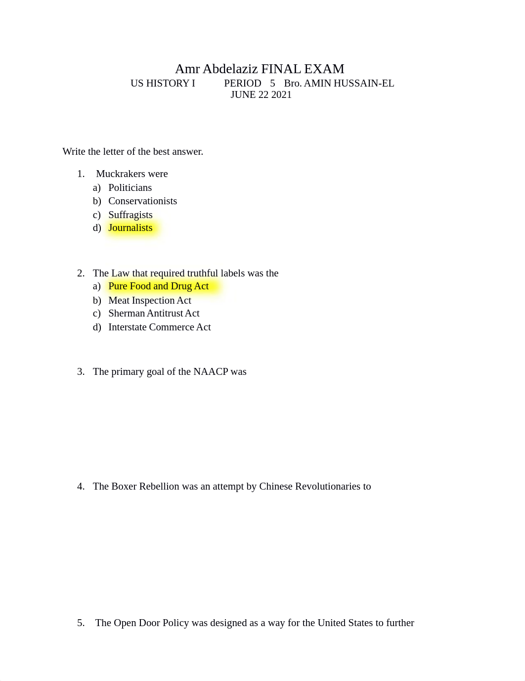 US History I Final Exam.docx_dvjiitk34f4_page1