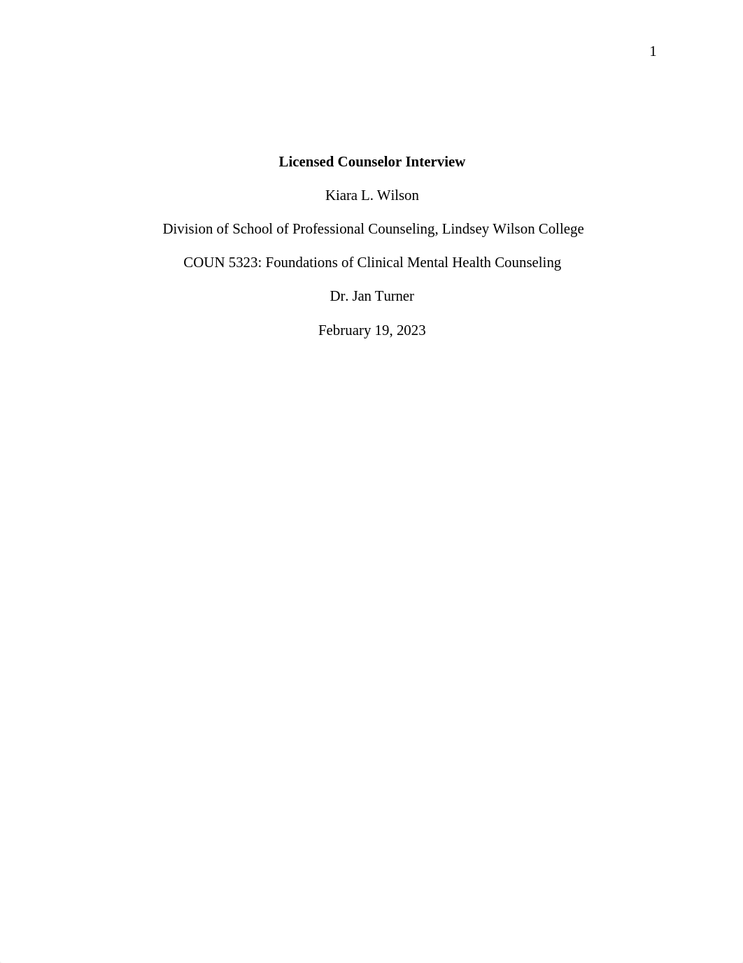 Licensed Counselor Interview- Foundations Clinical Mental Health.docx_dvjkvmoans6_page1