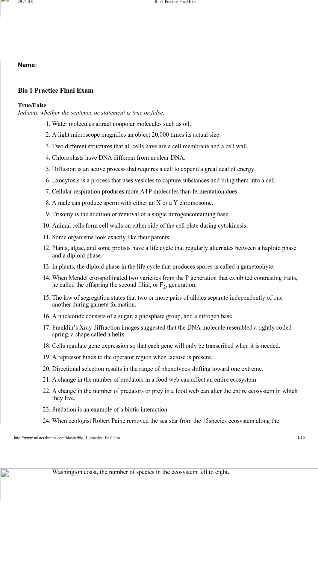 Bio 1 Practice Final Exam.pdf_dvjl2ytu9yt_page1