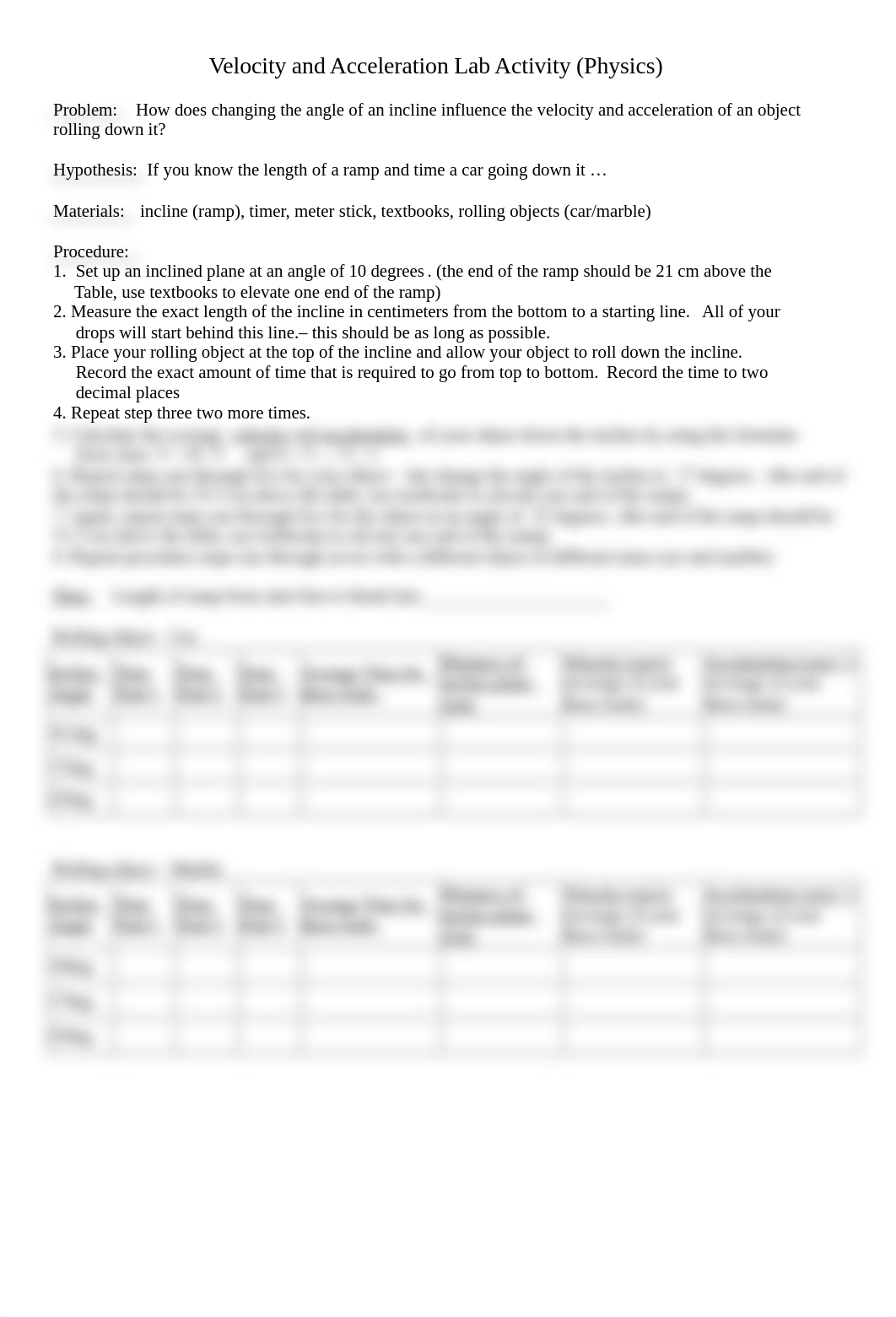 Acceleration Lab -car marble Physics.doc_dvjmnxwat2r_page1