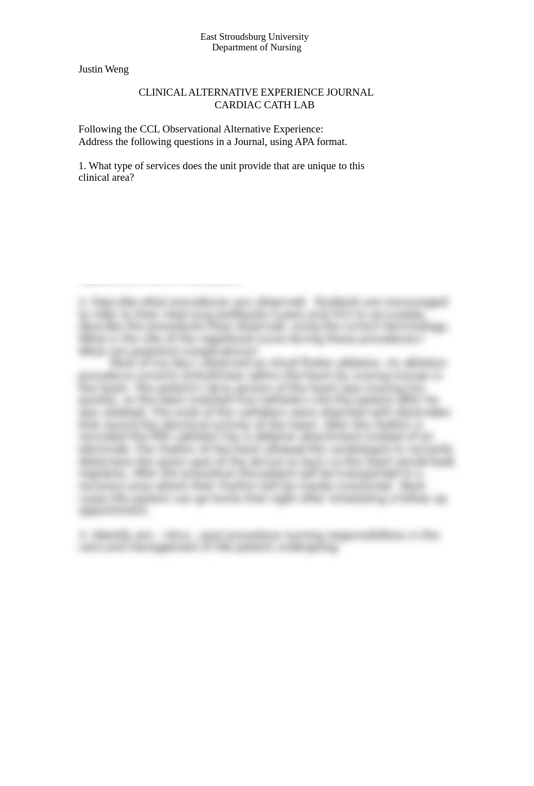 CCL Observational Experience -HEALTH TRANSITION II NURS 326.doc_dvjubunbiov_page1